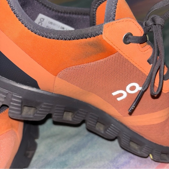 On Runny Cloud X 3 AD Sneakers men size 11.5 orange shadow - Picture 10 of 11